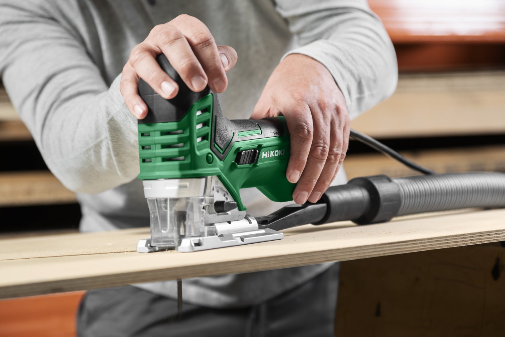 HiKOKI CJ160VA (HSC II) Stichsäge im Koffer 160 mm in Holz 2,5 Kg