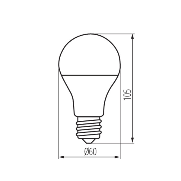 Kanlux S A60 7W E27 CCT