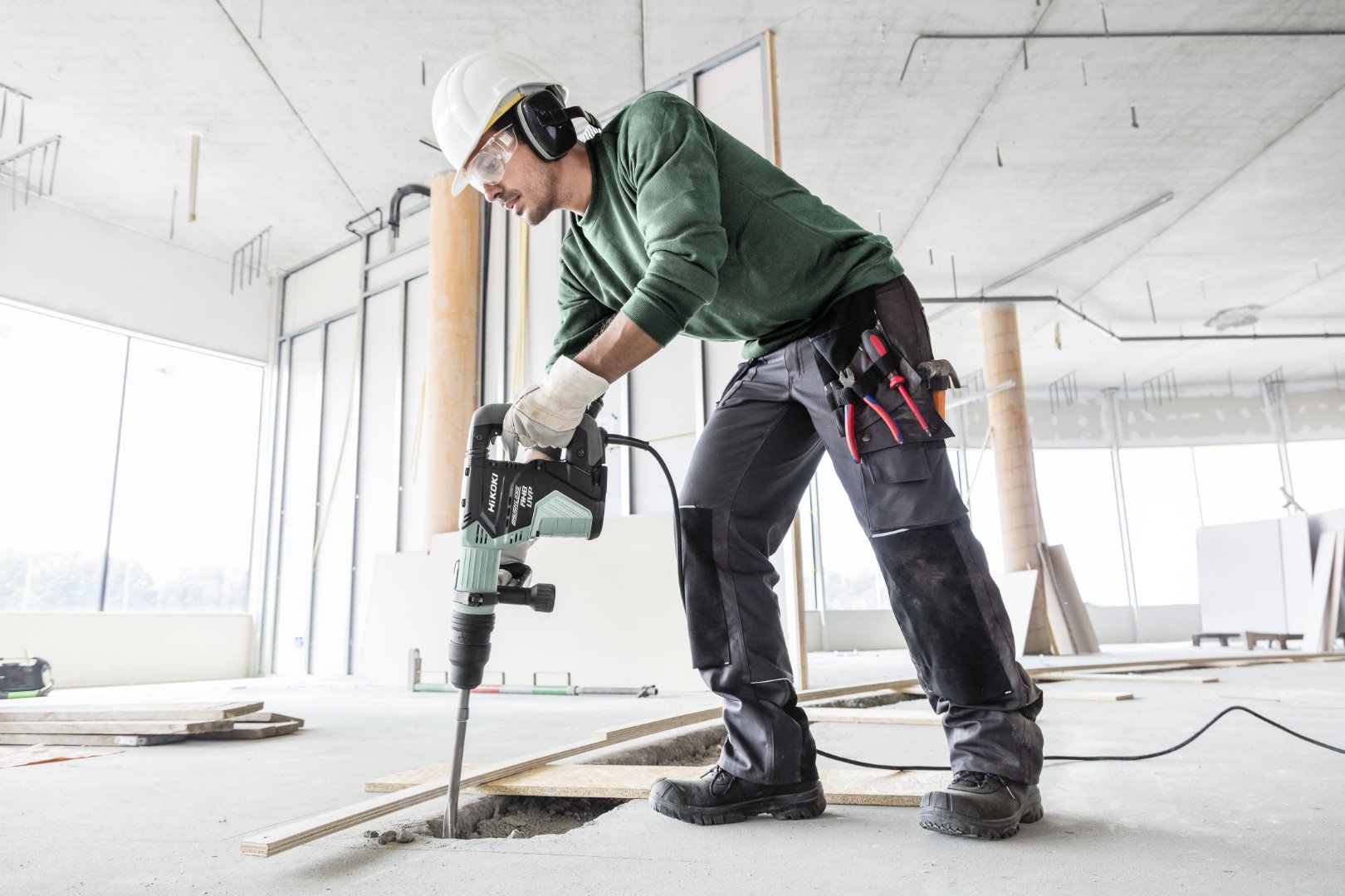 HiKOKI H45MEY (Transportkoffer) (SDS-max) Meisselhammer 10,1 J 7,3 Kg