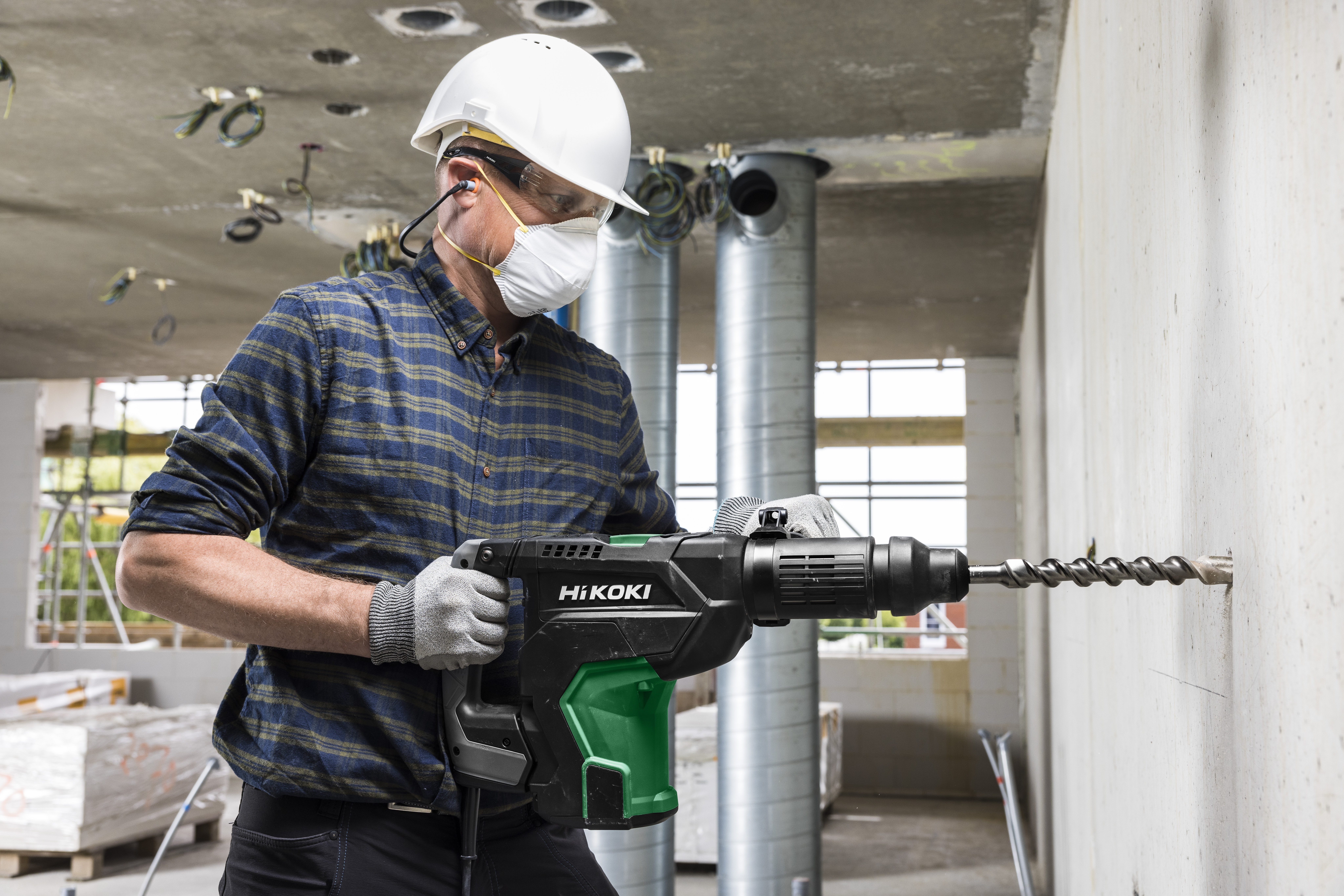 HiKOKI DH52MA (Transportkoffer) (SDS-max) Bohr- und Meisselhammer 15,5 J 11,8 Kg