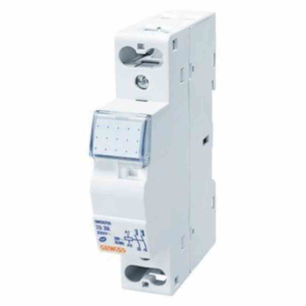 GEWISS Energy Installationsschütz, 20A, 230V/AC, 230V/AC/DC, 1S, 1Ö, 1TE – GWD6707