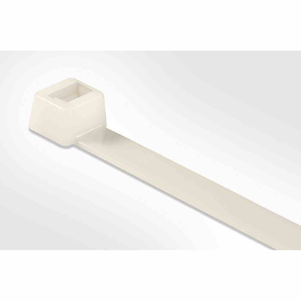 HELLERMANN TYTON Kabelbinder, L535mm, natur, 13,2x1,8mm, Halogenfrei, Kunststoff, -40-85°C, Kunststoffzunge/-nase, ohne Befestigung – LK5 PA66 NA 50 (50 C62)