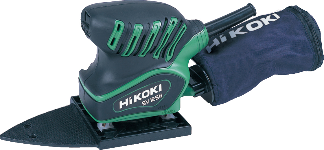 HiKOKI SV12SH (Karton) Schwingschleifer (Deltafläche) 200W 110x100 + 96x96x96 1,0 Kg