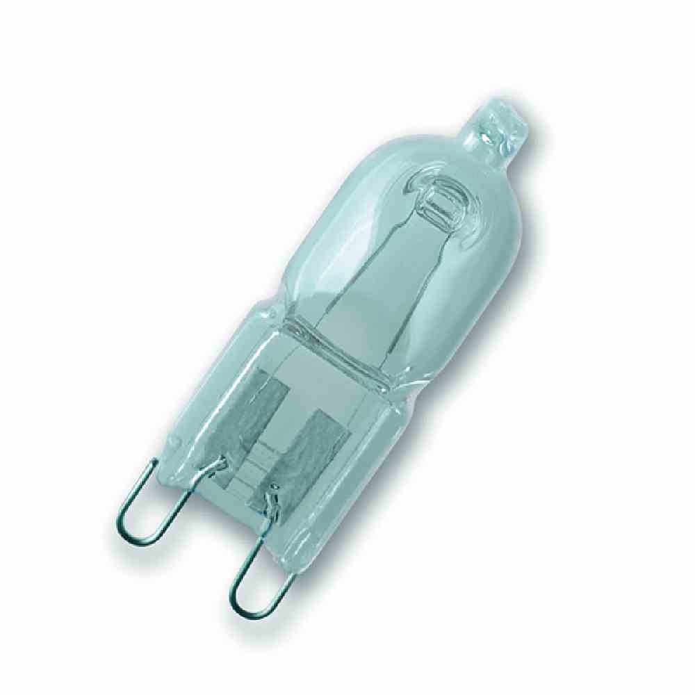 RADIUM RJH-PIN HV-Halogenlampe, 48W, klar, G9, 230V, Röhre einseitig gesockelt, UV-Schutz, Ø14x43mm, beliebige Brennstellung