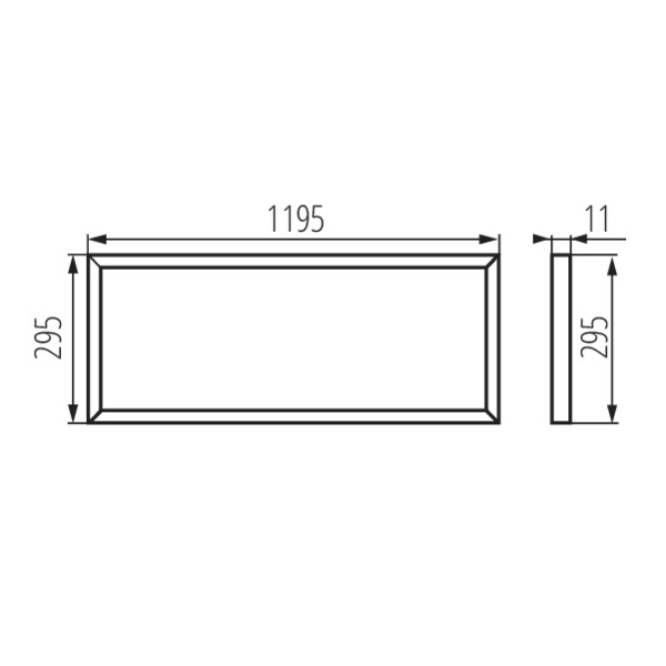 Kanlux BRAVO S 40W12030NW W