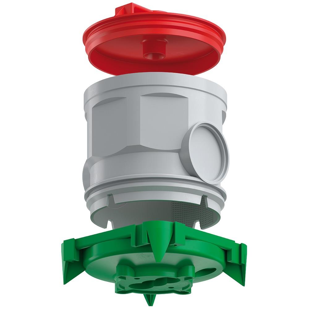 KAISER Verbindungsdose, ohne Funktionserhalt, Betonbau, ohne Bestückung, Ø35x82mm, IP3X, Kunststoff, Verbindungsdose/-kasten, rund KAISER Verbindungsdose, ohne Funktionserhalt, Betonbau, ohne Bestückung, Ø35x82mm, IP3X, Kunststoff, Verbindungsdose/-kasten, rund