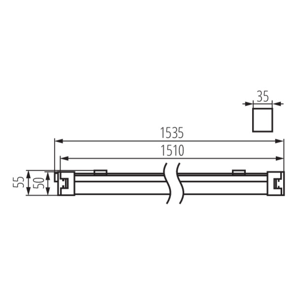 Kanlux TP SLIM LED 50W-NW