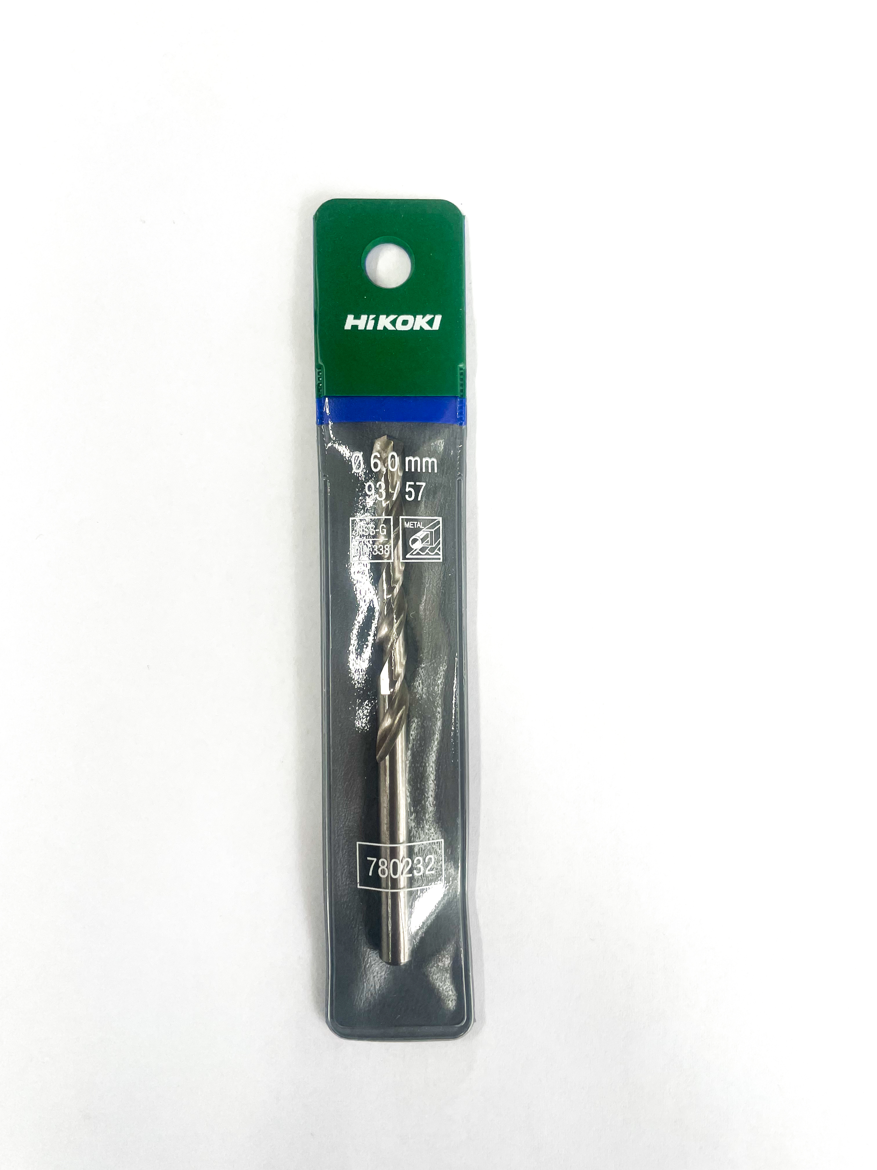 HiKOKI Metallbohrer HSS-G DIN 338 D. 6,0 mm