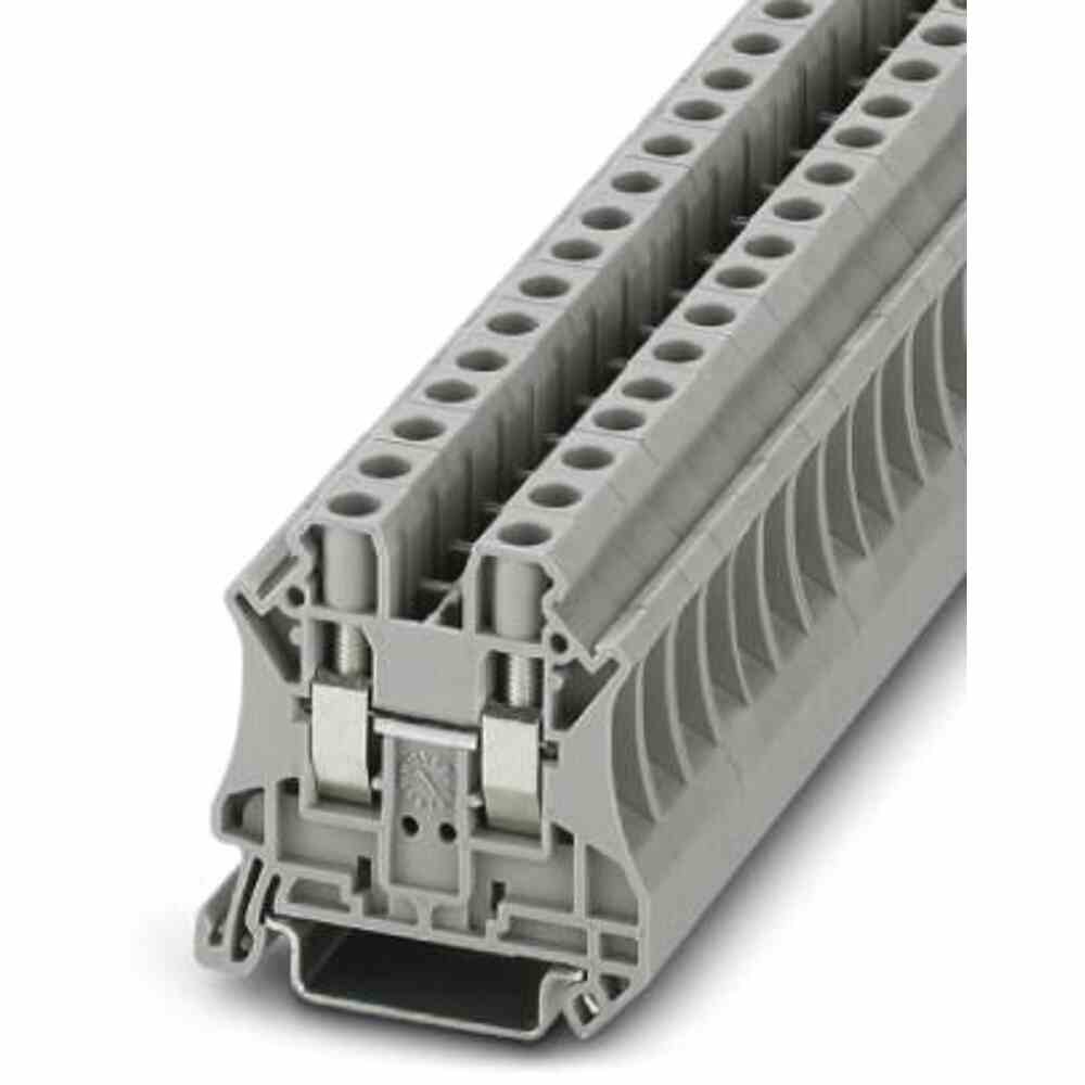 PHOENIX Reihenklemme, 0,2-10mm², 1Etage, grau, 41A, Hutschiene 35mm PHOENIX Reihenklemme, 0,2-10mm², 1Etage, grau, 41A, Hutschiene 35mm