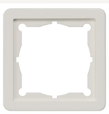 Siemens DELTAprofil Rahmen, 1f, titanweiß  5TG1806 Siemens DELTAprofil Rahmen, 1f, titanweiß  5TG1806