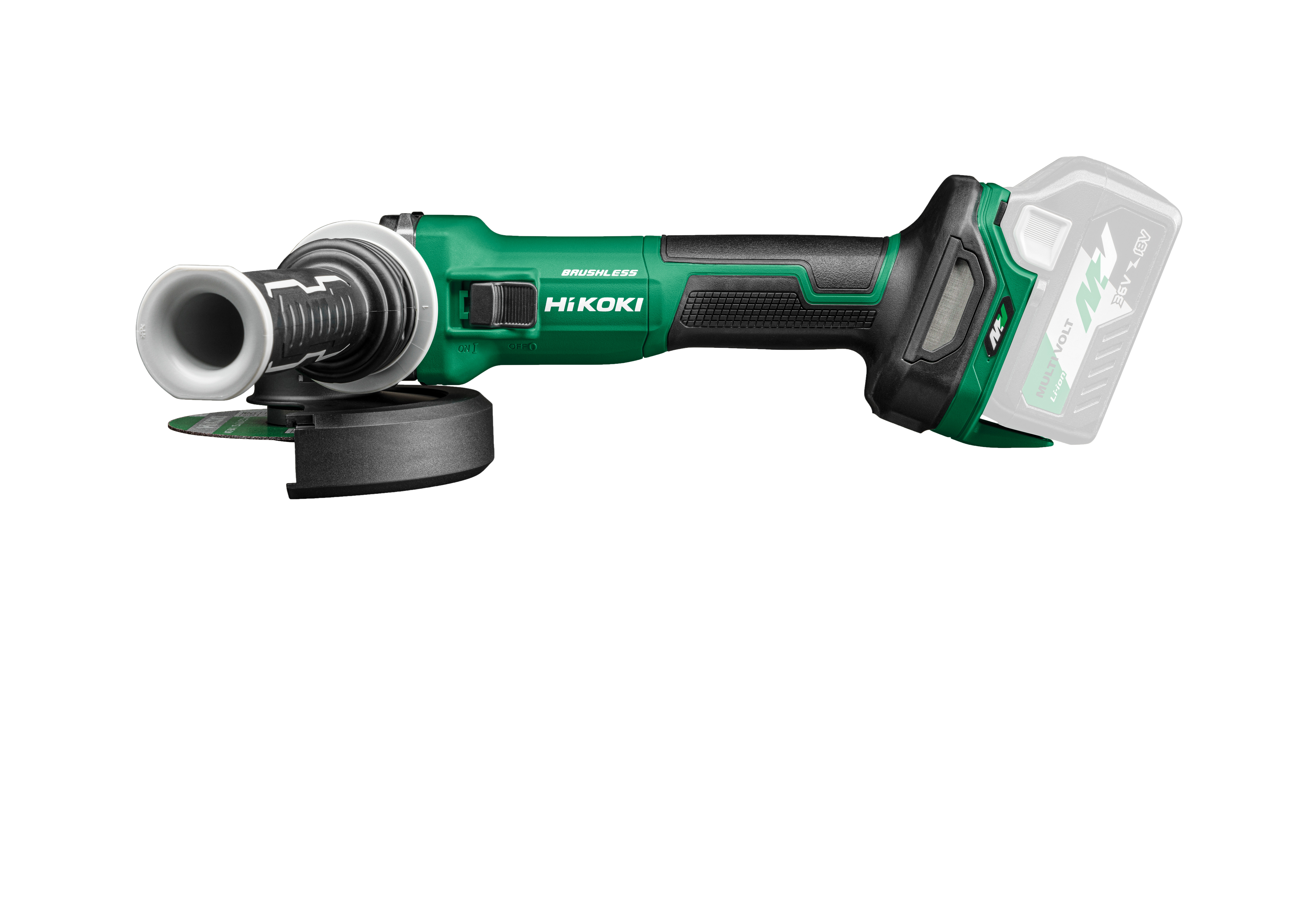 HiKOKI G3613DE(Basic) (Karton) Akku Winkelschleifer 125mm 2,4 Kg