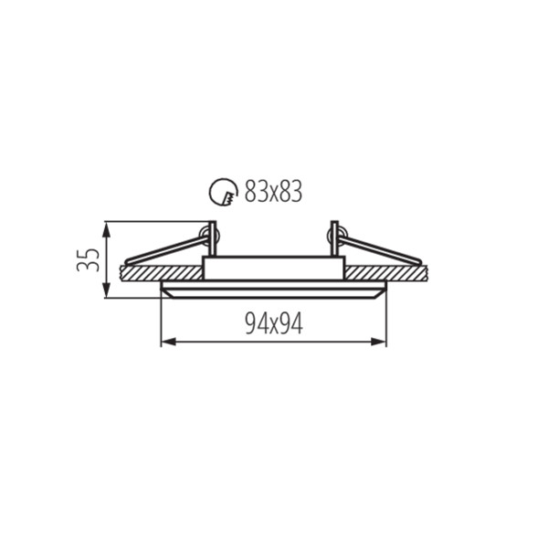 Kanlux ALREN DTL-C/M