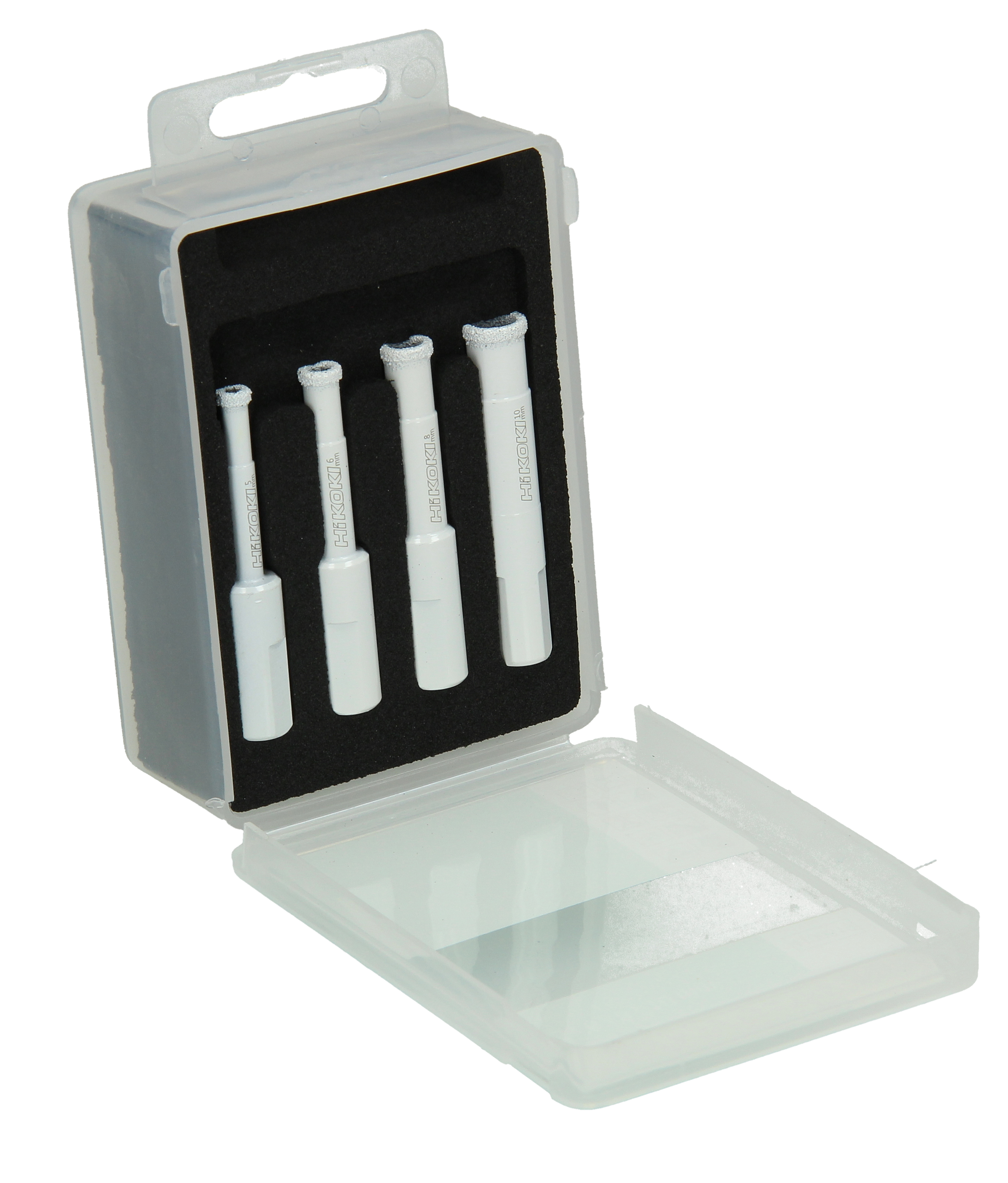 Diamantbohrkrone-Set 4-tlg. 5/6/8/10 mm/ 10 mm Schaft