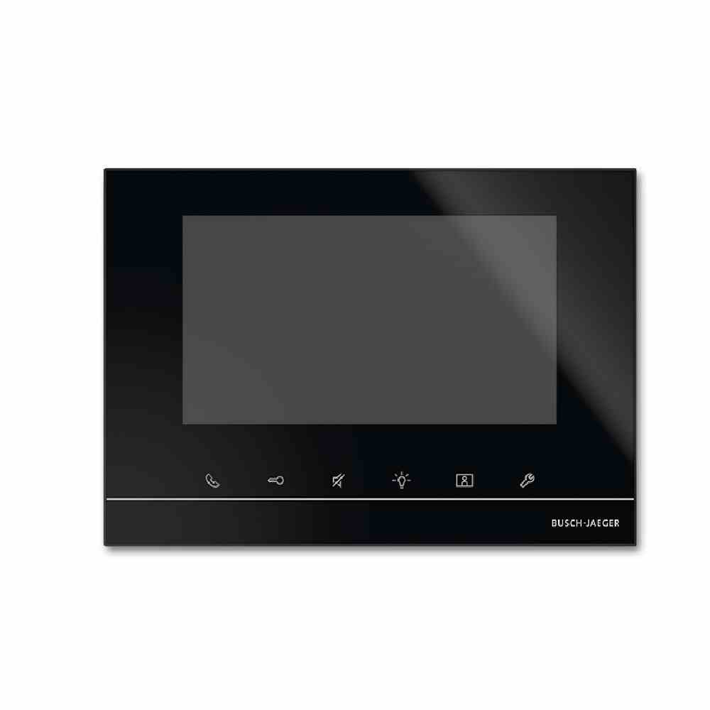 BUSCH-JAEGER FREE@HOME Bedientableau, Aufputz, schwarz, Farbe, Touchfunktion – 83221AP-625