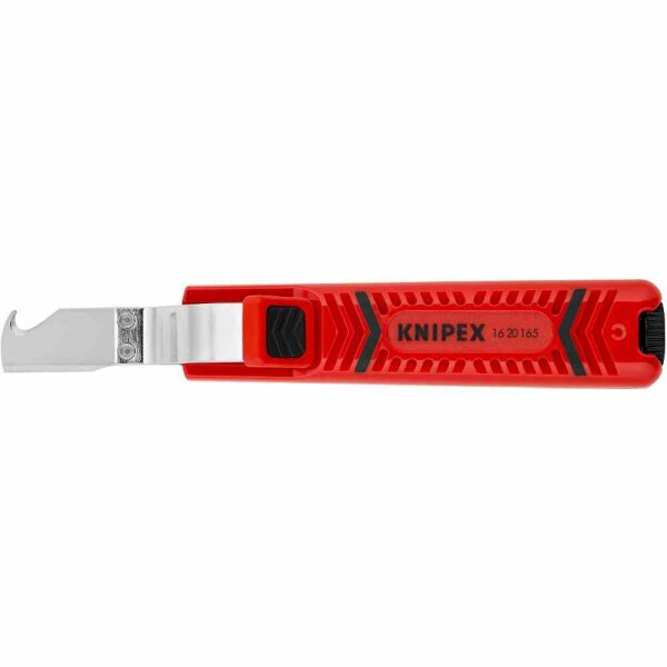 KNIPEX Kabelmesser, ohne Klinge, Hakenform, Kunststoff