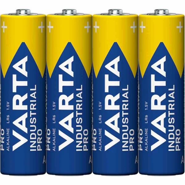 VARTA Mignon Batterie (AA/AM3), 1,5V, LR6, Alkali-Mangan, 4er Folie