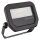 LEDVANCE Floodlight LED-Anbaustrahler, 10W, Konverter, 1LED, 3000K, weiß, 1100lm, Aluminium, IP65, schwarz, – FL PFM 10W/3000K SYM 100 BK