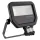 LEDVANCE Floodlight LED-Anbaustrahler, 20W, Konverter, 1LED, 4000K, weiß, 2400lm, Aluminium, IP65, schwarz, mit Bewegungsmelder –