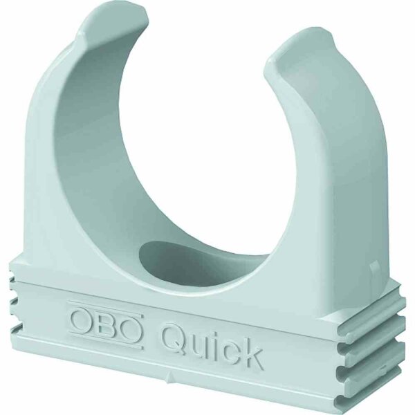 OBO BETTERMANN Quick-Schelle M40, PP, lichtgrau RAL 7035 2955