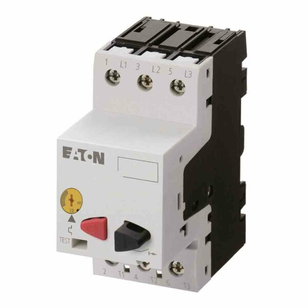 EATON PKZM01-6,3 Motorschutzschalter, 3-polig, Ir = 4 - 6,3 A