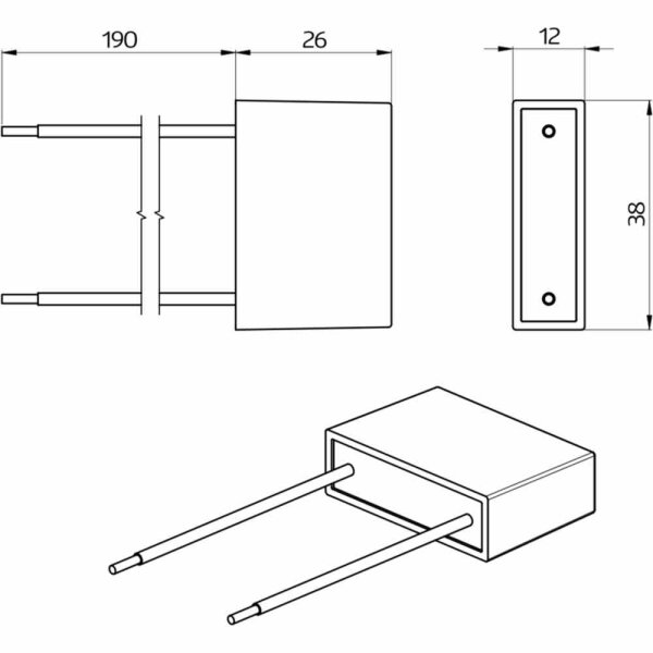 B.E.G. Überspannungsbegrenzer, RC-Löschglied, AC, 230V – RC-Löschglied