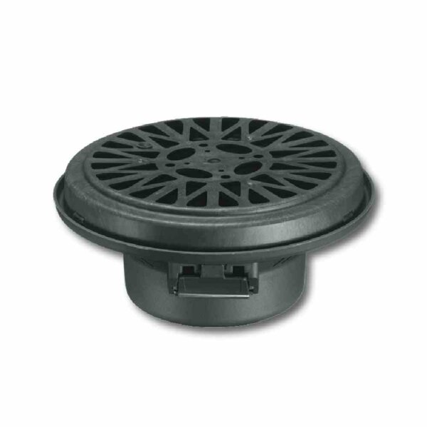 BUSCH-JAEGER AUDIOWORLD UP-Lautsprecher, 6W, grau, 16Ohm, 148x148x69mm – 8224 EB