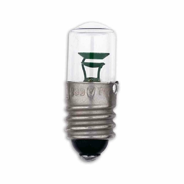 BUSCH-JAEGER Glimmlampe, 3W, E10, 230V, ohne Farbe, Röhren-Form, Ø11x25mm – 8340