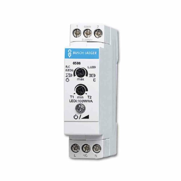 BUSCH-JAEGER Tastdimmer, 2-100W, universal, REG, Lichtwertspeicher – 6586