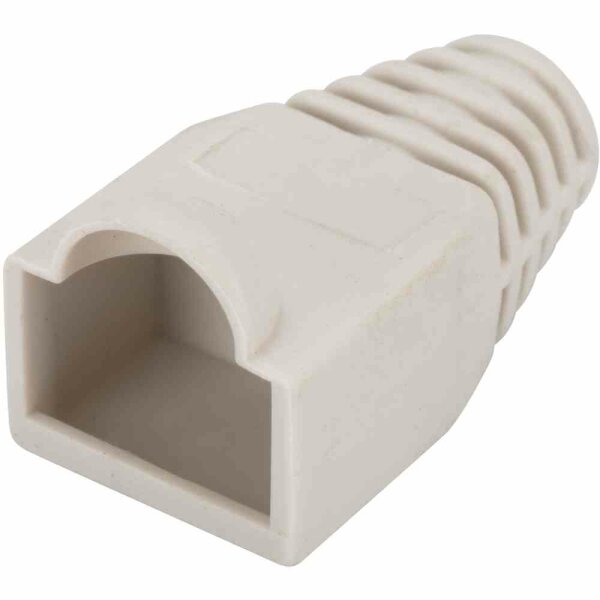 DIGITUS Knickschutztülle, für 8P8C Modular-Stecker Farbe Grau – A-MOT/E 8/8