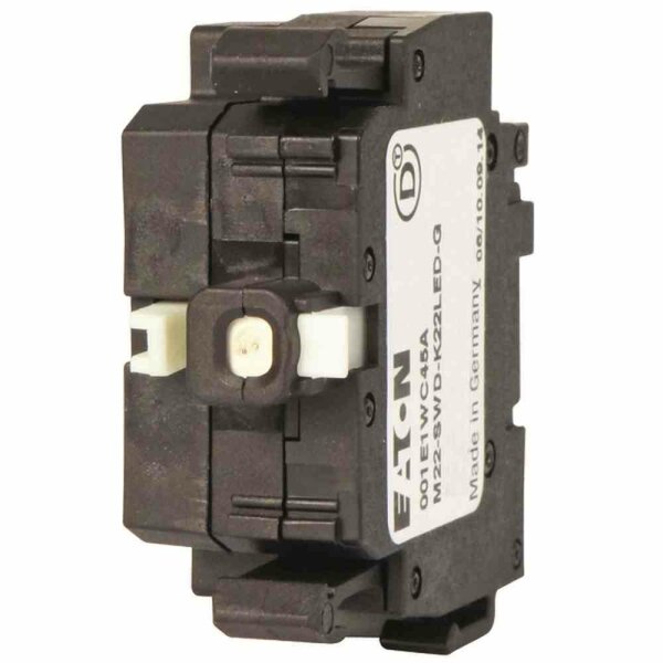 EATON M22-SWD-K22LED-G Leuchttaster-Funktionselement, SWD, 2 W, LED, grün, Frontbefestigung – M22-SWD-K22LED-G