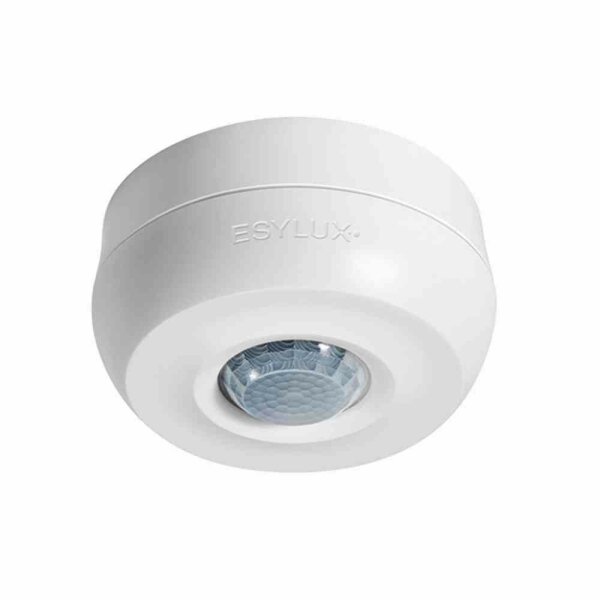 ESYLUX MD 360/8 Basic SMB Decken-Bewegungsmelder 360°, Aufputz, Reichweite ca. Ø 8 m – MD 360/8 BASIC SMB