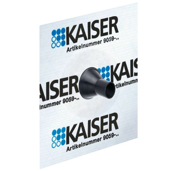 KAISER Luftdichtungsmanschetten 150x150mm für 1 Rohr Ø 15 - 22mm – 9059-48