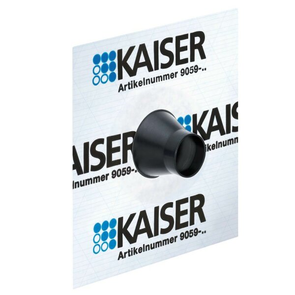 KAISER Luftdichtungsmanschetten 150x150mm für 1 Rohr Ø 25 - 32mm – 9059-49