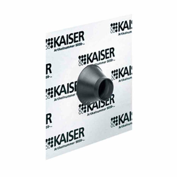 KAISER Luftdichtungsmanschetten 230x230mm für 1 Rohr Ø 42 - 55mm – 9059-51