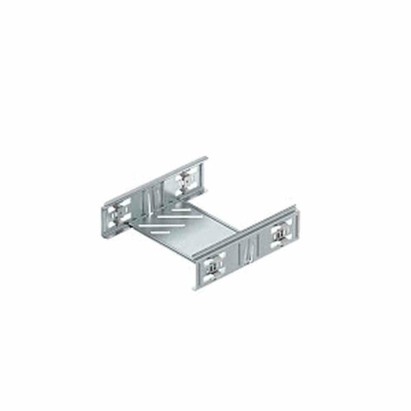 OBO BETTERMANN Längsverbinder, Stahl, schraubloser Verbinder, 200x60mm, geeignet für Kabelrinne, 200mm, geeignet für Funktionserhalt – KTSMV 620 FS