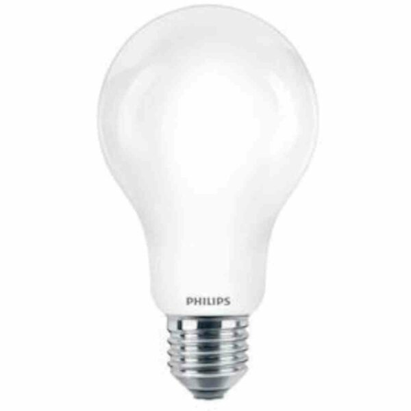 PHILIPS LED-Lampe, Filamentlampe, E27, A67, 13W, 2700K, extrawarmweiß, 2000lm, matt, AC, Ø70x121mm, 220-240V – CorePro LEDbulb 13-120W E27 827 A67 matt