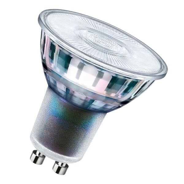 PHILIPS MASTER LED-Reflektorlampe, GU10, PAR16, 3,9W, 3000K, warmweiß, 280lm, dimmbar, 36°, AC, Ø50x54mm – MAS LED ExpertColor 3.9-35W GU10 930 36D