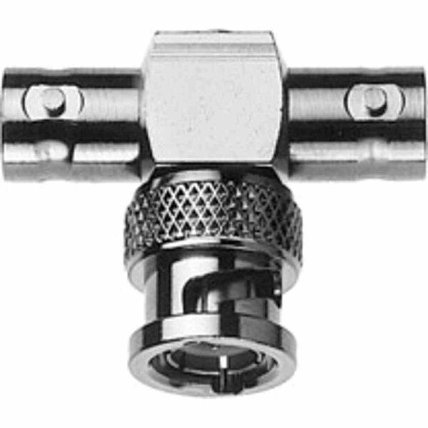 TELEGÄRTNER Koax-Kupplung, BNC, Stecker/Buchse, 50Ohm, T-Stück – J01004C0616