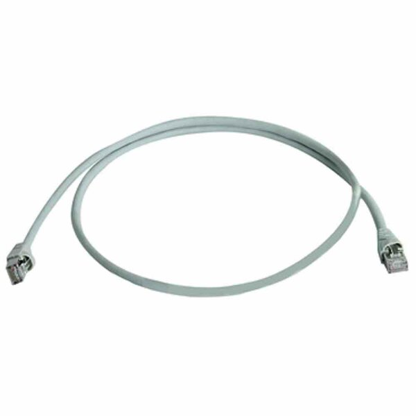 TELEGÄRTNER Patchkabel, Cat6A (IEC), 20m, grau, S/FTP, RJ45 8 (8), halogenfrei, AWG27 – L00006A0036