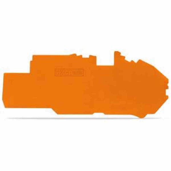 WAGO Abschluss- und Zwischenplatte 1 mm dick orange – 2016-7792