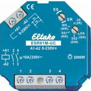 ESR61M-UC Multifunktions-Stromstoß-Schaltrelais mit 10 wählbaren Funktionen