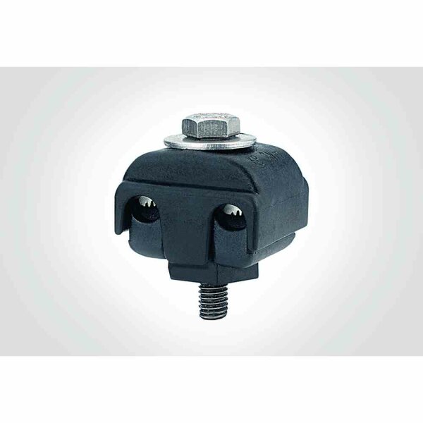 HELLERMANN TYTON Cu-Abzweigklemme, 1,5-16mm², Schraubverbindung 1,5-16qmm Schraubverb – TapConnector1516STBK50