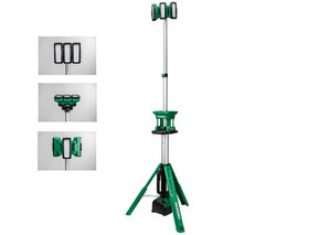 HiKOKI UB18DG (Basic) Akku Baustellenstrahler inkl. Stativ – UB18DGW4Z