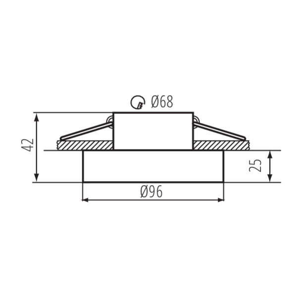 Kanlux ELICEO DSO B/B