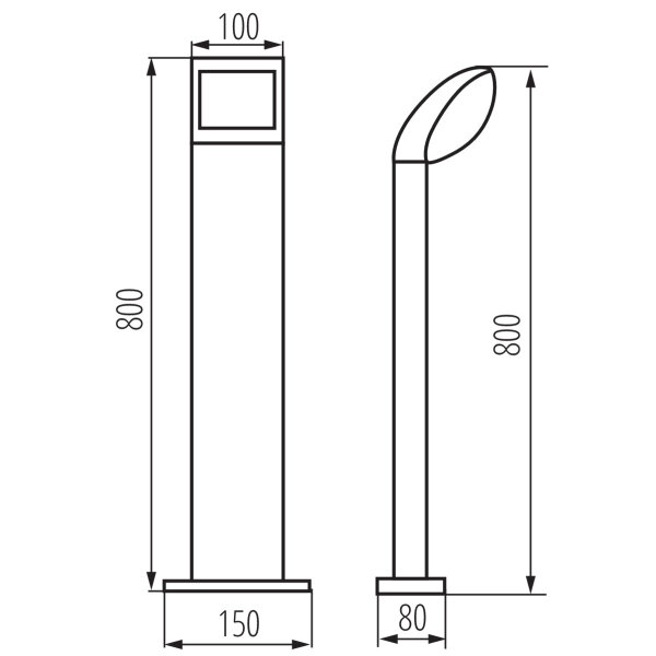 Kanlux ABETE LED 80 GR (36571)