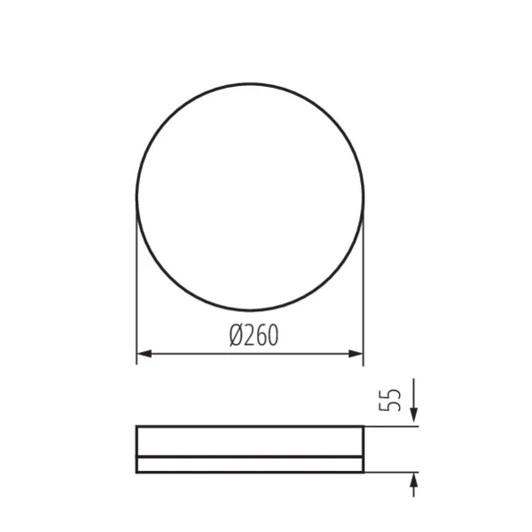 Kanlux IPER LED 26W-NW-O-SE